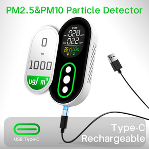 Detector de PM2.5 y PM10 4 en 1, Monitor de Calidad del Aire Interior, Detector de Polvo, Medidor de Contaminación del Aire para el Hogar - Product Image 5