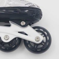 Patins à roulettes à 4 roues à vitesse rapide ABEC-7, chaussures en PU légères, respirantes et durables pour une utilisation en extérieur