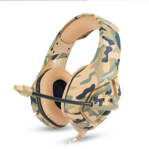 Venta al por mayor auriculares con cable de 3,5mm <span class=keywords><strong>Onikuma</strong></span> <span class=keywords><strong>K1B</strong></span> Over-Ear auriculares multicolor camuflaje activo Cancelación de ruido auriculares de fábrica - Product Image 2