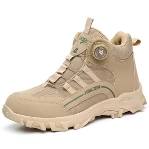 รองเท้าเดินป่าสำหรับผู้ชาย ระดับกลางน่อง กันน้ำ กันลื่น ใช้ได้ทุกฤดู สำหรับกิจกรรมกลางแจ้ง - Product Image 6