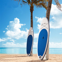 Planche à pagaie gonflable SUP, planche de surf flottante souple pour débutants, planche de surf portable pour sports nautiques