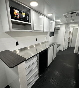 Remorque <span class=keywords><strong>de</strong></span> bureau mobile pour chantier extérieur, conteneur <span class=keywords><strong>de</strong></span> bureau mobile sur roues pour <span class=keywords><strong>la</strong></span> construction, remorque <span class=keywords><strong>de</strong></span> bureau personnalisée - Product Image 6