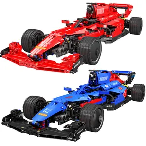 MOULD KING 18024 agendas 2024l RC Motorized Speeding F1 Racing Car Model Building Blocks Bricks interactive toys for men