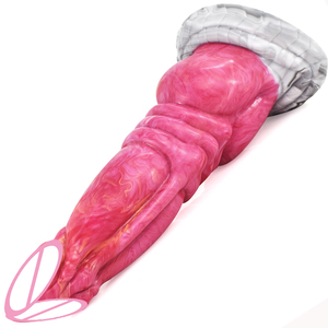 Juguete Sexual de Silicona FAAK de 9'' con Forma de Animal de Fantasía, Consolador Monstruoso, Juguete Sexual para Adultos de Color Sangriento, Masajeador de Punto G para Mujeres - Product Image 4