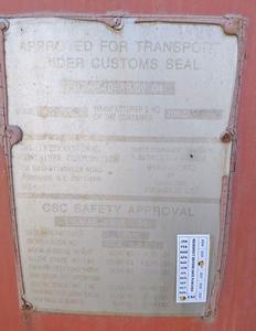 Watertight Second Hand 20ft GP Standard Dry <b>Container</b> Corten Steel 33CBM Capacity for Global Logistics Transportation - Product Image 4