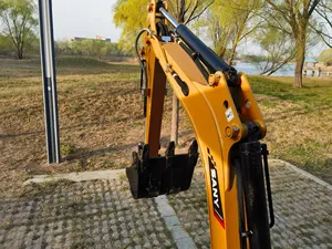 รถขุดขนาดเล็ก SY18U 1.8 ตัน แบบ Zero Tail Swing เครื่องยนต์ไฮดรอลิก ประสิทธิภาพสูง สำหรับงานสวนและก่อสร้างในเมือง ลดราคา - Product Image 2