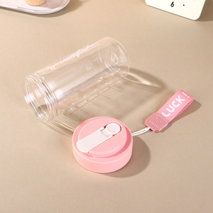 Botella de Agua con Infusor de Frutas DD4444 con Pajita, Duradera, Grande, Libre de BPA, Tritán, Tapa Abatible, Diseño a Prueba de Fugas, para Deportes y Camping - Product Image 3