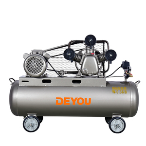 Compresor de Aire de Pistón Portátil de Alta Calidad de 3kW/12.5Bar 4HP110L Accionado por Correa, 220V/50Hz y 380V/50Hz - Product Image 2