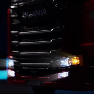 <span class=keywords><strong>Camion</strong></span> de remorquage de conteneurs authentique 770s V8 à l'échelle 1:18, <span class=keywords><strong>semi</strong></span>-<span class=keywords><strong>remorque</strong></span> RC, <span class=keywords><strong>radiocommande</strong></span> proportionnelle 2,4 GHz avec lumières LED - Product Image 3
