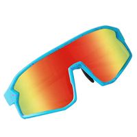 Lunettes de soleil polarisées de créateur en gros 2024 de haute qualité pour l'extérieur, avec logo personnalisé, écologiques, protection UV400, monture complète miroir KM KM007
