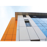 Revêtement en PVDF ignifuge OEM, façade, panneaux intérieurs et extérieurs, panneaux muraux en aluminium composite, panneaux ACP, matériaux de construction revêtus