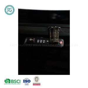 RIGA Custom 19-27 Inch Classic Durable Light Weight Carry-On Luggage Business Travel <strong>Suitcase</strong> with TSA Lock Spinner Wheels - Product Image 2