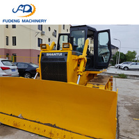 Bulldozers Shantui SD16 d'occasion, 160 kW, godet de 4,5 m³, bulldozer sur chenilles Shantui SD16 d'occasion pour travaux de terrassement lourds
