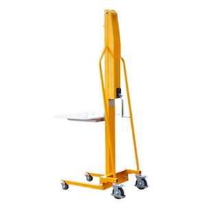 Mini Hand Crank <b>Forklift</b> for Loading and Unloading - Product Image 1