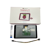 Original raspberry pi 4 10 14 pouces écran tactile led capacitif tft 800x480 raspberry pi zéro écran clavier étui avec écran