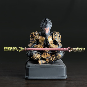 Personnage Foshan personnalisé <span class=keywords><strong>noir</strong></span> mythe <span class=keywords><strong>soleil</strong></span> Wukong figurine en résine modè<span class=keywords><strong>le</strong></span> Statue pour la décoration intérieure vente jeu Wukong Table - Product Image 6