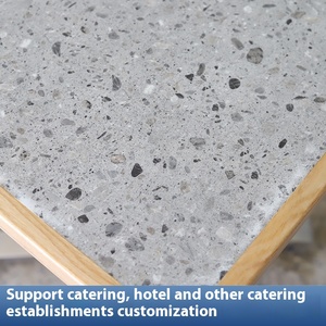 Cajón de almacenamiento de restaurante con combinación de silla de mesa de tienda de fideos chinos de comida rápida personalizada moderna con material de Metal directo de fábrica