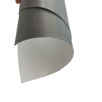 Membrane de réparation de toiture TPO en rouleau, résistante aux intempéries, sans chlore, avec maille renforcée de 80 mil, anti-âge, certifiée CE, fournie directement par l'usine