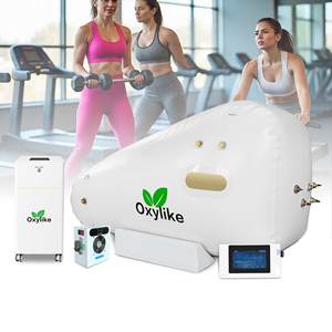 Nouvelle chambre hyperbare à oxygène portable Oxylike OLS-LS1 1.5ATA, forme triangulaire, pour se tenir allongé ou assis, pour la récupération sportive - Product Image 6