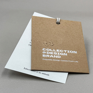 Etiquetas para Ropa con Envío Inmediato, Impresión UV, Grabado en Relieve, Logotipo Personalizado, Entrega Rápida, Etiquetas de Papel para Calzado - Product Image 4