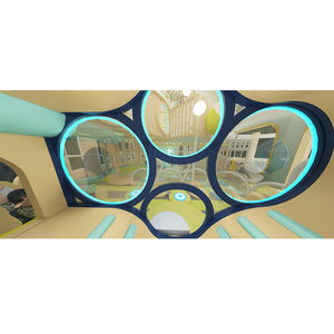 פארק שעשועים מסחרי לילדים, משחקים מקורים עם מגלשת קרן LED, טיפוס, ידידותי לסביבה, צבע בהתאמה אישית - Product Image 6