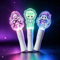 Bâton lumineux en acrylique personnalisé RICHSHINING avec logo, pour les fêtes, les concerts, les cadeaux pour les fans, les décorations, les cadeaux promotionnels