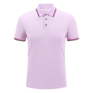 Men's Ice Silk Polo <b>Shirt</b> 210g Quick Dry Summer <b>Collared</b> <b>T</b>-<b>shirt</b> With Logo Custom Cultural Event Clothing Factory - Product Image 4