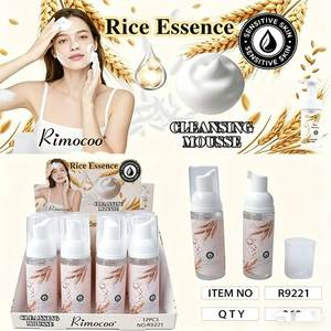 Rimocoo <span class=keywords><strong>Mousse</strong></span> Detergente all'Essenza di Frutta e Riso, Ciliegia e Fragola, Detergente Schiumogeno per il Viso per Pelli Sensibili - Product Image 6