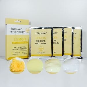 Venta al por mayor Spa Soak Lavanda Relajante Sal de Epsom Natural Etiqueta privada Orgánica Granada Limón Sal de baño - Product Image 2