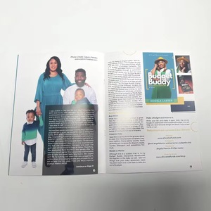Service d'impression offset sur papier d'<span class=keywords><strong>art</strong></span> couleur pleine, couverture souple, reliure cousue, <span class=keywords><strong>magazine</strong></span> <span class=keywords><strong>de</strong></span> style <span class=keywords><strong>de</strong></span> vie pour parents et bébés, personnalisé en usine - Product Image 2