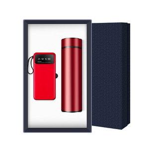 Chất lượng cao nhà sản xuất biểu tượng tùy chỉnh kinh doanh ngân hàng điện với điện thoại đứng + chân không Flask văn phòng Bộ quà tặng - Product Image 6