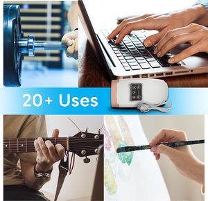 Heizung Vibrations therapie Elektrisches Hand palmen <span class=keywords><strong>massage</strong></span> gerät für Büro angestellte mit einstellbaren Modellen - Product Image 3