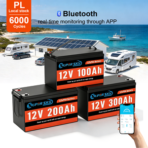 Eu Stock Lifepo4 <b>Battery</b> Pack <b>12v</b> 24v 100ah 200ah 300ah <b>Lithium</b> <b>Battery</b> <b>Lithium</b> Ion <b>Batteries</b> Pack for Solar Energy Storage - Product Image 1