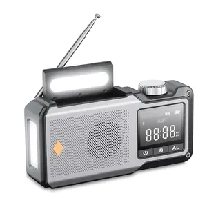 New Manufacture Waterproof Weather Band Radio Sos Usb Rechargeable Emergency Crank Radio
