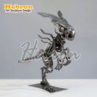 Portavelas de Metal Negro de Alta Calidad con Diseño de Elefante y Buda, para Decoración de Escritorio, Estilo Zen
