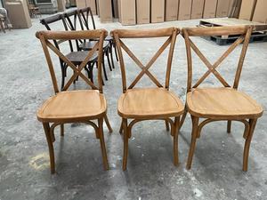 Silla de Resina con Respaldo Cruzado para Banquetes, Eventos y Bodas, Alquiler para Fiestas, <span class=keywords><strong>2022</strong></span> - Product Image 2