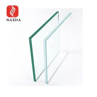Approvisionnement d'usine en Chine 1.1mm 2mm Crystal Clear Wafer Coaster Plaque de verre de mariage Verre flotté transparent Prix bon marché