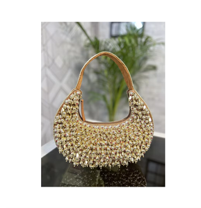 Indian Fashion-Style Handmade Beaded Designer Clutch <b>Bags</b> Bohemian Style Evening Shopping Party Shoulder <b>Bag</b> <b>Women</b> <b>Messenger</b> <b>Bag</b> - Product Image 6