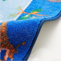 Tapis personnalisé en nylon imprimé pour salle de classe, antidérapant, durable, éducatif, pour enfants, idéal pour bibliothèque et coin lecture - Grande Vente