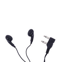 Écouteurs jetables antibruit pour avion, prise jack 3,5 mm double broche, étanches IPX-3, conception semi-intra-auriculaire pour les voyages aériens