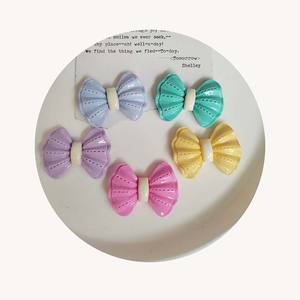 Lazo de resina en forma de lazo para el cabello, accesorios para el cabello DIY, teléfonos celulares decorados - Product Image 2