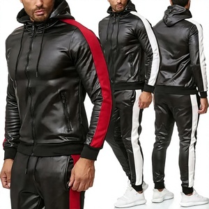 Chaqueta de Invierno para Hombre, Elegante, Bordada, de Cuero Genuino, de Dos Piezas, Transpirable, Impermeable, Cortavientos, Estilo Urbano, con Capucha - Product Image 2