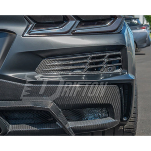 Rejillas de Ventilación Traseras de Fibra de Carbono Real DRIFTON para Chevrolet Corvette C8 Z06 Z07 y E-Ray 2020-2026 - Product Image 2