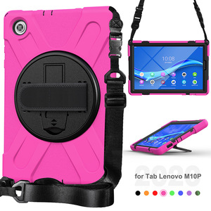 Étui de protection pour Lenovo Tab M10 Plus tablette <span class=keywords><strong>TB</strong></span>-<span class=keywords><strong>X606F</strong></span> <span class=keywords><strong>TB</strong></span>-<span class=keywords><strong>X606X</strong></span> avec mains et bandoulière étui universel - Product Image 2