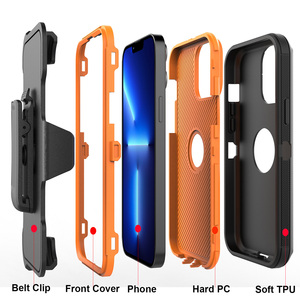 Étui de Téléphone <span class=keywords><strong>Portable</strong></span> Robuste Holster Pro avec Clip <span class=keywords><strong>Ceinture</strong></span> pour <span class=keywords><strong>Samsung</strong></span> Galaxy A07 A26 A36 A56, Coque Arrière en TPU de Protection Renforcée - Product Image 2