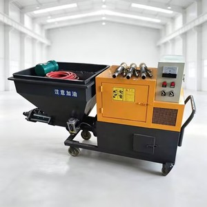 Machine à projeter du mortier pour l'application de mortier imperméabilisant sur <span class=keywords><strong>les</strong></span> <span class=keywords><strong>murs</strong></span> intérieurs <span class=keywords><strong>des</strong></span> sous-sols - Product Image 6