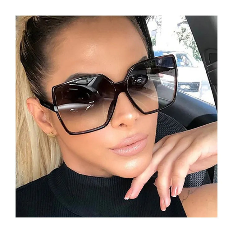 2023 New trend sunglasses women fashion european and american style oversized big frame sunglasses for women