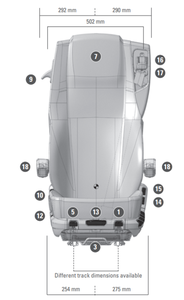 <span class=keywords><strong>Elite</strong></span> Air-suspension Aeats pour camions et autres véhicules utilitaires avec ceinture de sécurité intégrée - Product Image 6