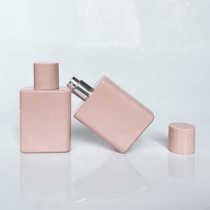 Flacone ricaricabile per profumo <span class=keywords><strong>da</strong></span> 50 ml, rosa, con tappo a vite piatto e stampa serigrafica - Product Image 6