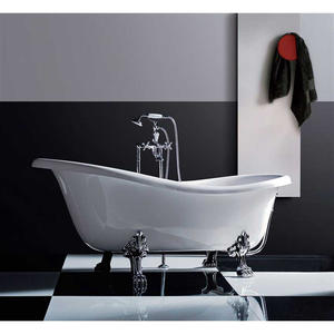 EPOCA COLONNE DE BAIN Outil de tournage chromé Accessoire de salle de bain élégant - Product Image 3